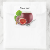 イチジクのジャム スクエアシール (バッグ)