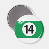 イチジクのビリヤード冷蔵庫用マグネット マグネット (正面/裏面)