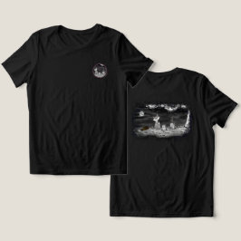 イチジクの休息と平和 レディーストリブレンドシャツ トライブレンドＴシャツ