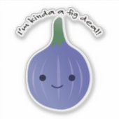 イチジクの取引だ シール (正面)