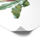 イチジクの最高級植物性プリント ポスター (角)