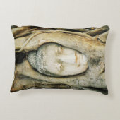 イチジクの木の仏頭…アユタヤ,タイ アクセントクッション (裏面)