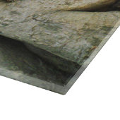 イチジクの木の仏頭…アユタヤ,タイ カッティングボード (角)