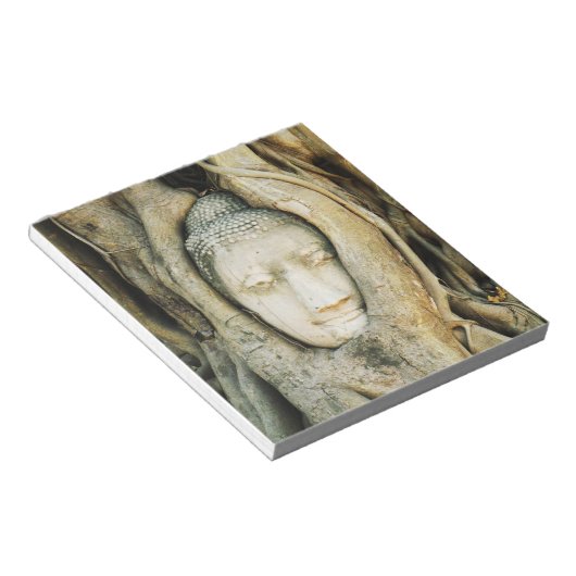 イチジクの木の仏頭…アユタヤ,タイ ノートパッド (アングル)