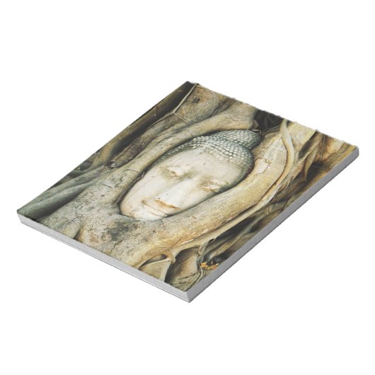 イチジクの木の仏頭…アユタヤ,タイ ノートパッド (回転)