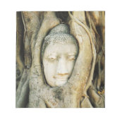 イチジクの木の仏頭…アユタヤ,タイ ノートパッド (正面)