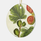 イチジクの木は、「好奇心が強い草」からの125を、pめっきします セラミックオーナメント (左)