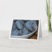 イチジクの果実 カード (正面)