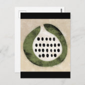 イチジクやキウイポストカードのように ポストカード (正面/裏面)