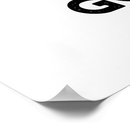 イチジクやフルーツパおもしろいン前向きに行く ポスター (角)