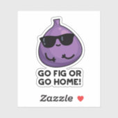 イチジクやフルーツパ前向きンに行く シール (シート)