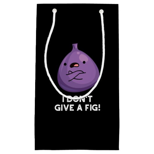 イチジク与えのサイのフルーツパンは無い スモールペーパーバッグ (正面)