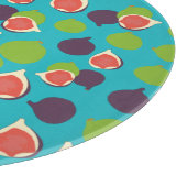 イチジク地中海のサマーフルーツパターン カッティングボード (角)