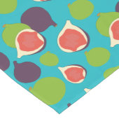 イチジク地中海のサマーフルーツパターン ロングテーブルランナー (コーナー)