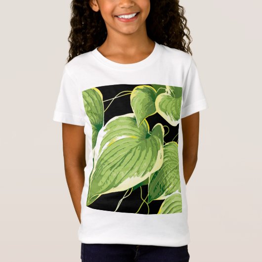 イチジク植物3 Tシャツ (正面)