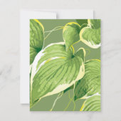 イチジク植物5 ノートカード (正面)