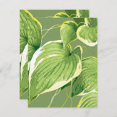 イチジク植物5 ノートカード (正面/裏面)