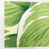 イチジク植物5 三つ折りクリスマスカード (内部最初)