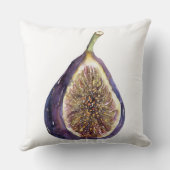 イチジク絵を描の クッション (裏面)