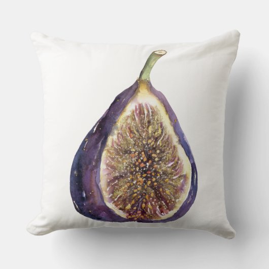 イチジク絵を描の クッション (正面)