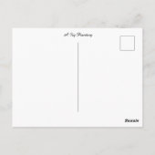 イチジク絵を描の ポストカード (裏面)