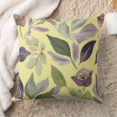 イチジク離れの花と角枕 アウトドアクッション (ブランケット)