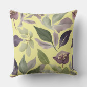 イチジク離れの花と角枕 アウトドアクッション (裏面)