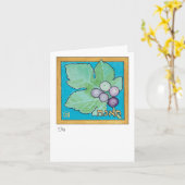 イチジク、イスラエル共和国の7つの種の1 カード (黄色い花)