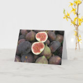 イチジク カード (黄色い花)