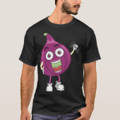 イチジク、フルーツコスチュームトレーニングボディビルリフトジムG Tシャツ (正面)