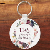 イチジク | Moodyフローラリースモノグラムのお願い キーホルダー (正面)