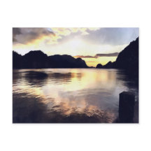 イチメラーサンライズロマンティックランドスケープアート