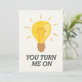 イチャイチャするの好きなユーモアたっぷりのバレンタイン  シーズンカード (スタンド正面)