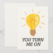 イチャイチャするの好きな、いたずらなバレンタインカード シーズンカード (正面/裏面)