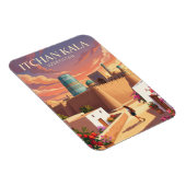 イチャン・カラ ウズベキスタン マグネット (右側)