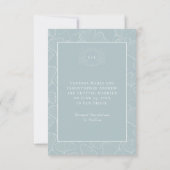 イチョウお洒落ンゴビロバフラット保存カード セーブザデート (裏面)