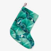 イチョウのイラストレーション スモールクリスマスストッキング (正面 (吊り時))