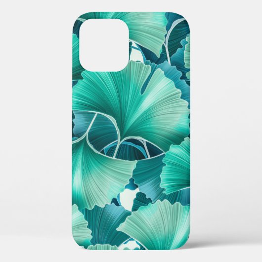 イチョウのイラストレーション Case-Mate iPhoneケース (裏面)