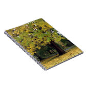 イチョウの木の秋 ノートブック (右側)