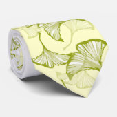 イチョウの葉のタイ ネクタイ (ロール)