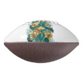 イチョウの葉の枝 イチョウ アメリカンフットボール (回転90)