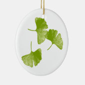 イチョウの葉 セラミックオーナメント (右)