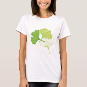 イチョウの葉 Tシャツ