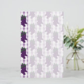 イチョウの葡萄 便箋 (スタンド正面)