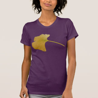 イチョウのBilobaの葉のTシャツ Tシャツ