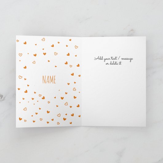 イチョウはバレンタインデーだけでなく人生のためだ カード (内部)