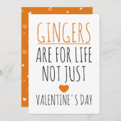 イチョウはバレンタインデーだけでなく人生のためだ シーズンカード (正面/裏面)