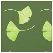 イチョウは植物の芸術の生地を去ります ファブリック (クローズアップ)