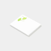 イチョウは植物の芸術を去ります ポストイット (アングル)