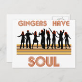 イチョウは魂のトレーニングを受ける ポストカード (正面/裏面)